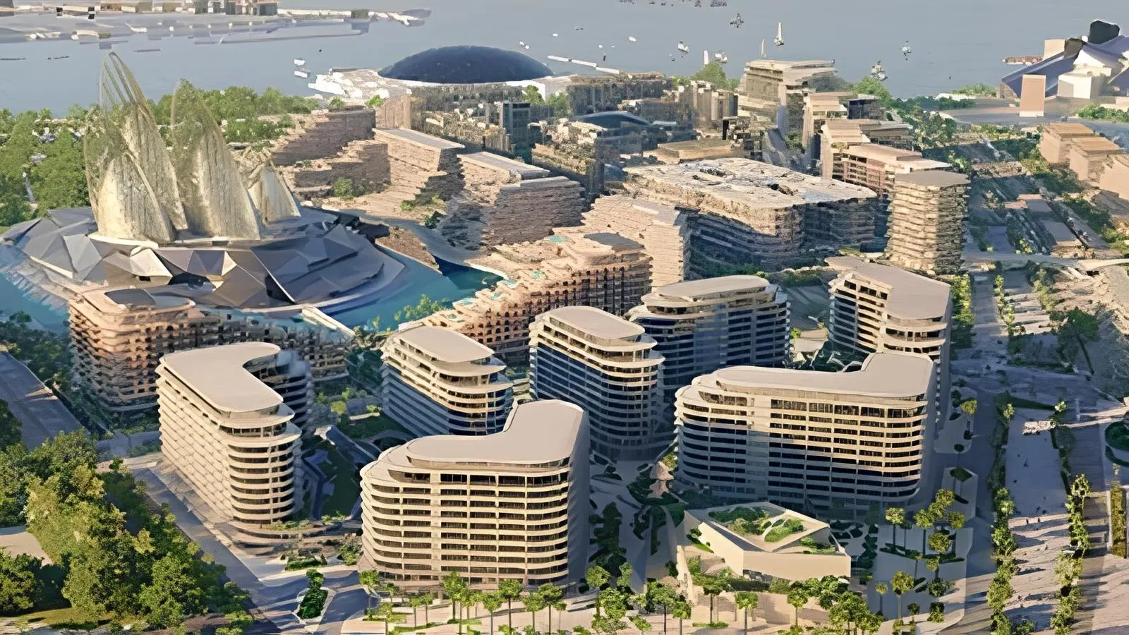 THE ROW Location - Prime Saadiyat Cultural District position